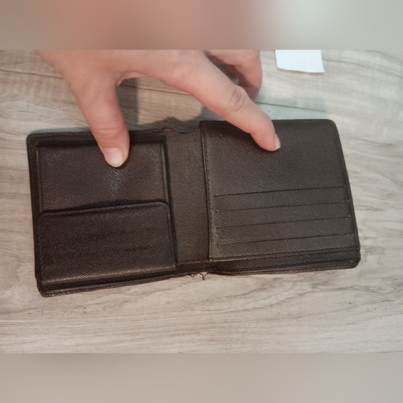 Louis Vuitton MARCO Wallet Billfold Damier Ebene VIntage Authentic - Picture 5 of 11